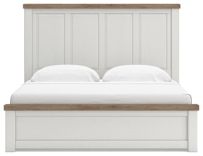 Savonport King Panel Bed with Storage, Dresser, Mirror, Chest and Nightstand