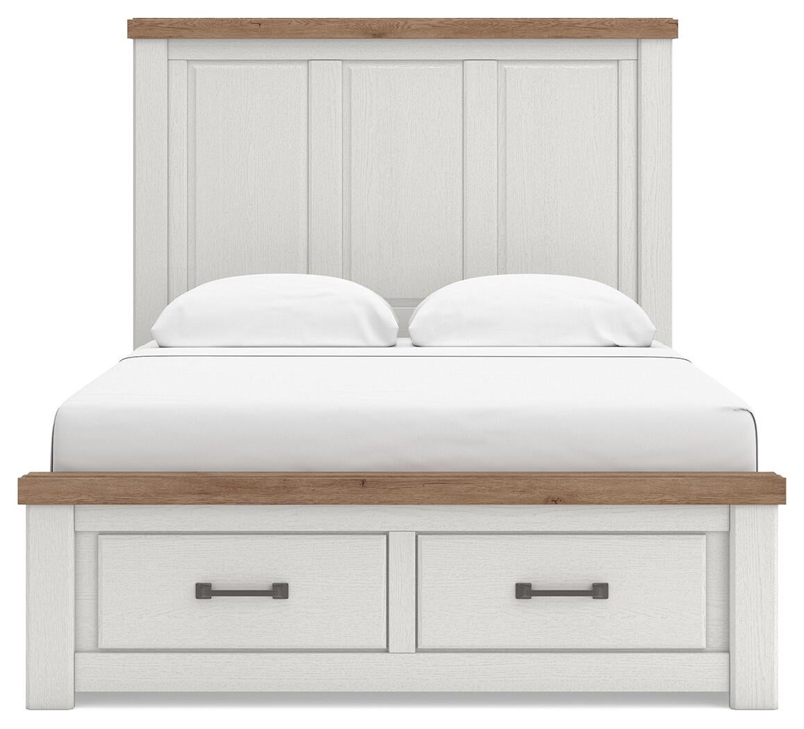 Savonport Queen Panel Storage Bed, Dresser, Mirror, Chest and Nightstand