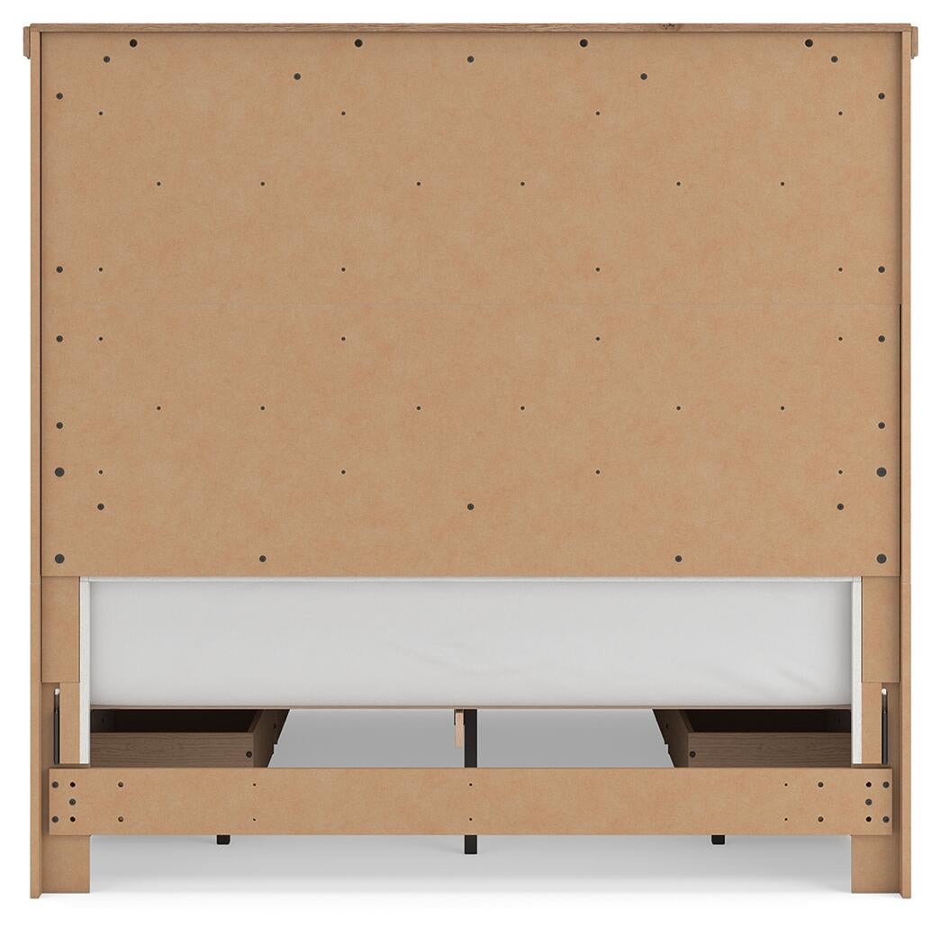 Savonport Queen Panel Storage Bed, Dresser, Mirror, Chest and Nightstand