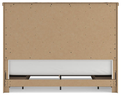 Savonport King Panel Bed with Storage. Dresser, Mirror and Nightstand