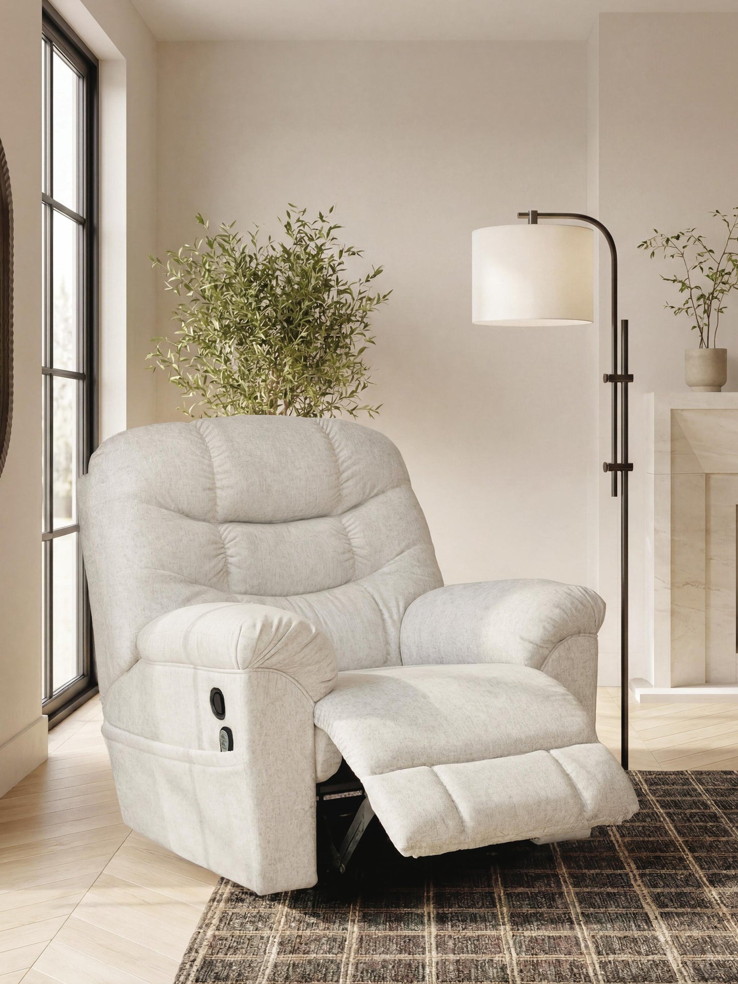 Linenfield Zero Wall Recliner