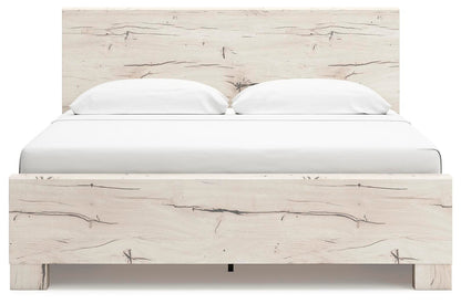 Lawroy King Panel Bed with Storage, Dresser, Mirror, Chest and Nightstand