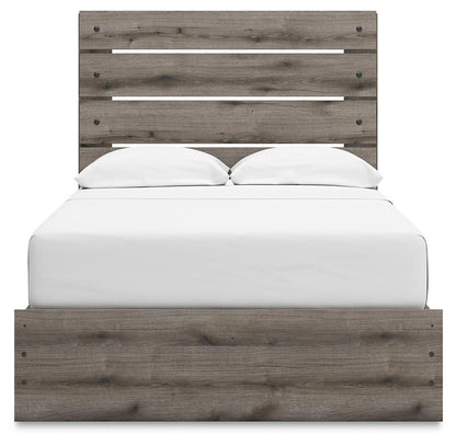 Urbanoore Full Panel Bed with Storage, Dresser, Mirror, Chest and Nightstand