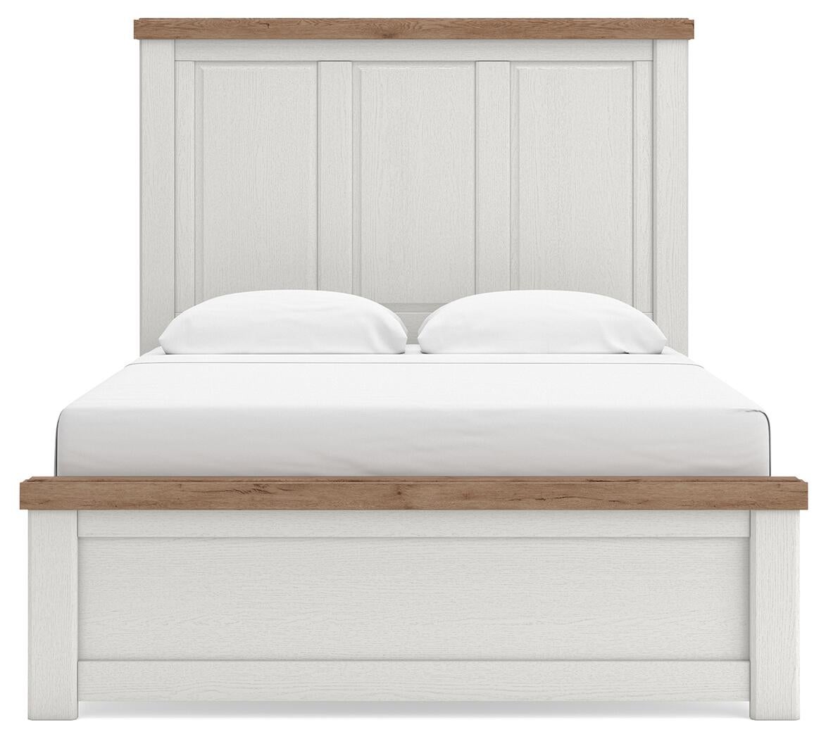 Savonport Queen Panel Bed, Dresser, Mirror, Chest and Nightstand