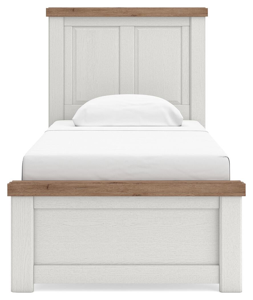 Savonport Twin Panel Bed, Dresser and Mirror