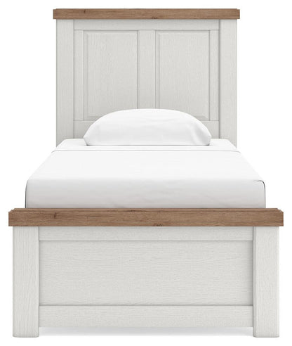 Savonport Twin Panel Bed, Dresser and Mirror