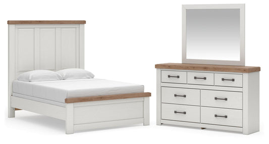 Savonport Full Panel Bed, Dresser and Mirror