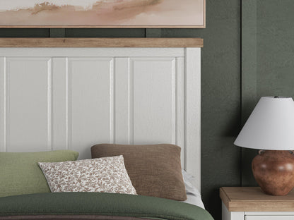 Savonport Full Panel Storage Bed. Dresser, Mirror and Nightstand