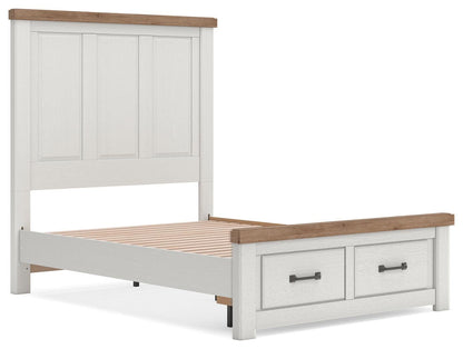 Savonport Full Panel Storage Bed, Dresser and Mirror