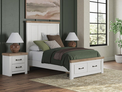 Savonport Full Panel Storage Bed, Dresser, Mirror, Chest and Nightstand