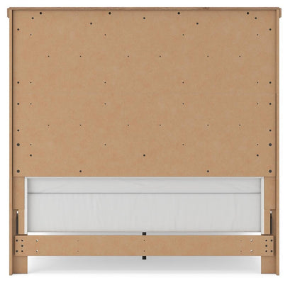 Savonport Queen Panel Storage Bed. Dresser, Mirror and Nightstand