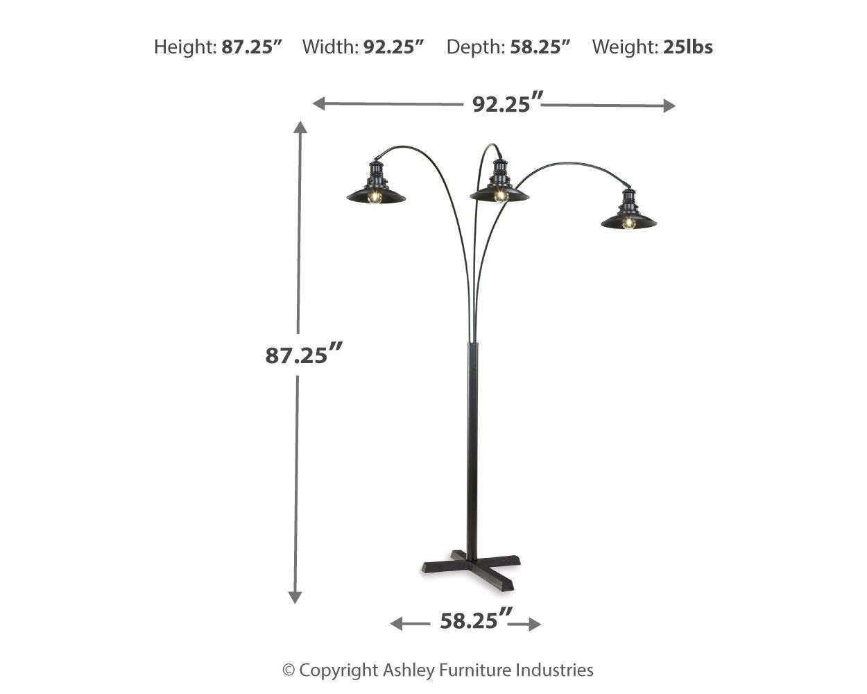 Sheriel Metal Arc Lamp (1/CN)