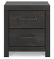 Hollivern Two Drawer Night Stand