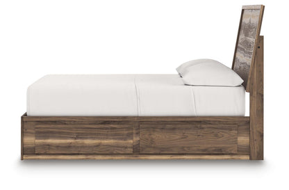 Chirason Full Panel Bed with Storage