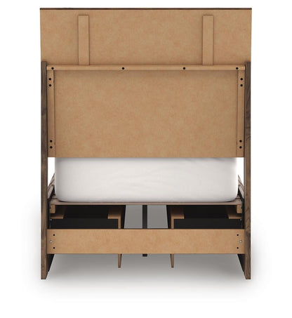 Chirason Twin Panel Bed with Storage