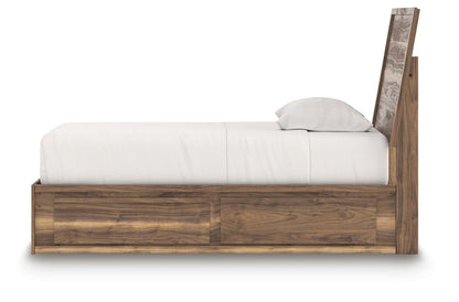 Chirason Twin Panel Bed with Storage