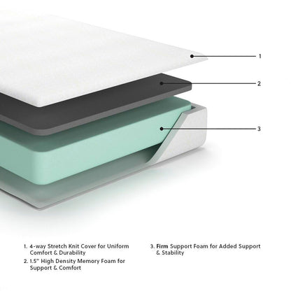 10 Inch Chime Memory Foam  Mattress