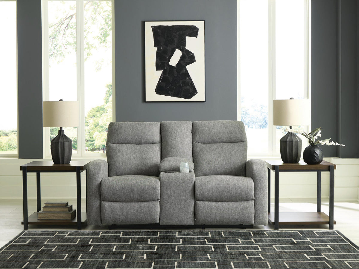 Gauntlet DBL Rec Loveseat w/Console