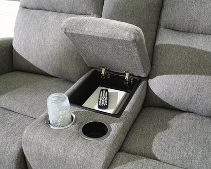Gauntlet DBL Rec Loveseat w/Console