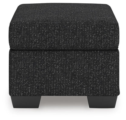 Jasmine Peaks Ottoman
