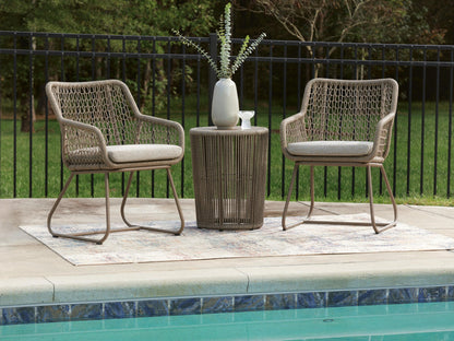Majors Beach Chairs w/CUSH/Table Set (3/CN)