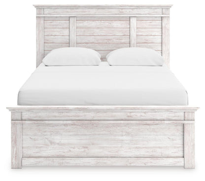 Makidern Queen Panel Storage Bed