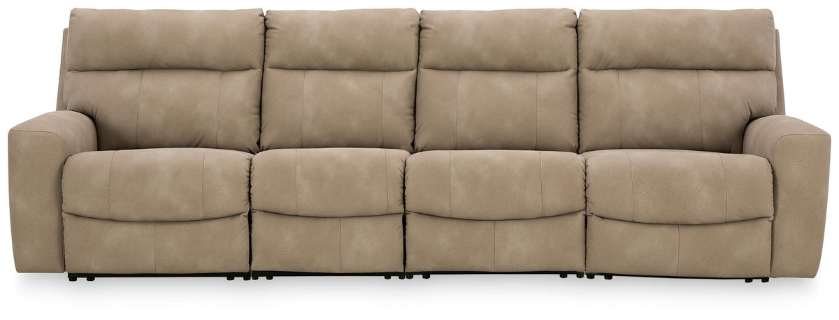 Next-Gen Durapella 4-Piece Power Reclining Sectional