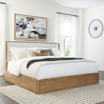 Pamaria California King Upholstered Panel Bed