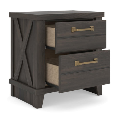 Vonitta Bay Two Drawer Night Stand