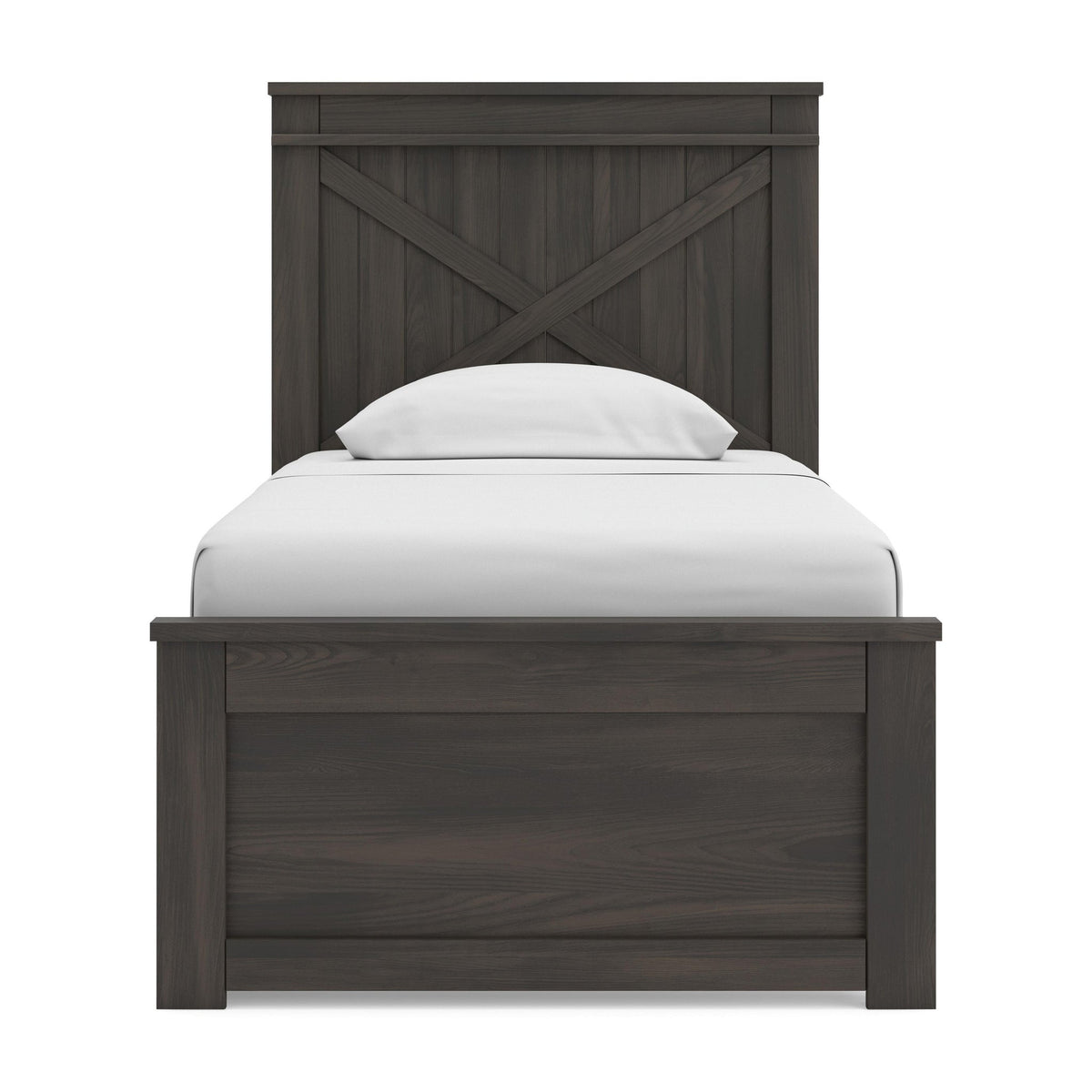 Vonitta Bay Twin Panel Bed with Storage