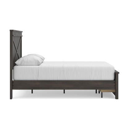 Vonitta Bay Queen Panel Storage Bed