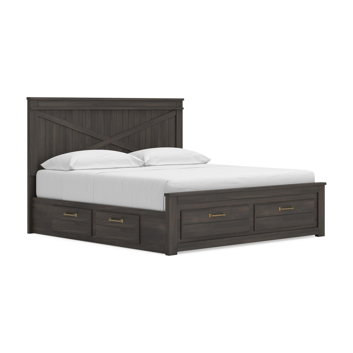 Vonitta Bay King Panel Storage Bed