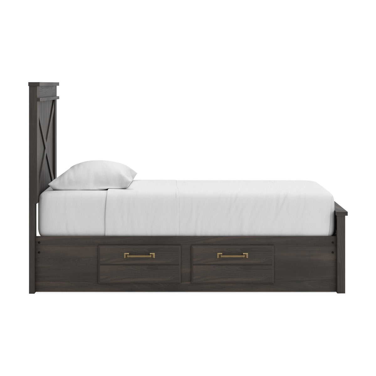 Vonitta Bay Twin Panel Storage Bed