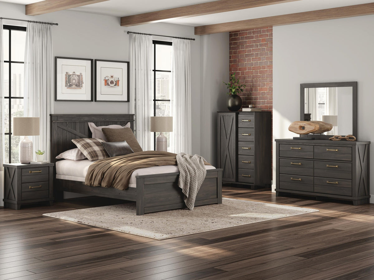 Vonitta Bay Queen Panel Bed