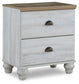 Haven Bay Two Drawer Night Stand