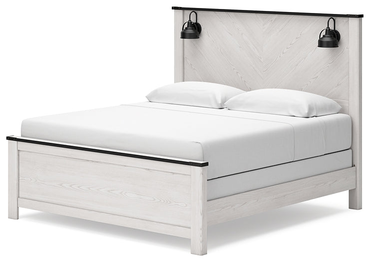 Schoenberg  Panel Bed