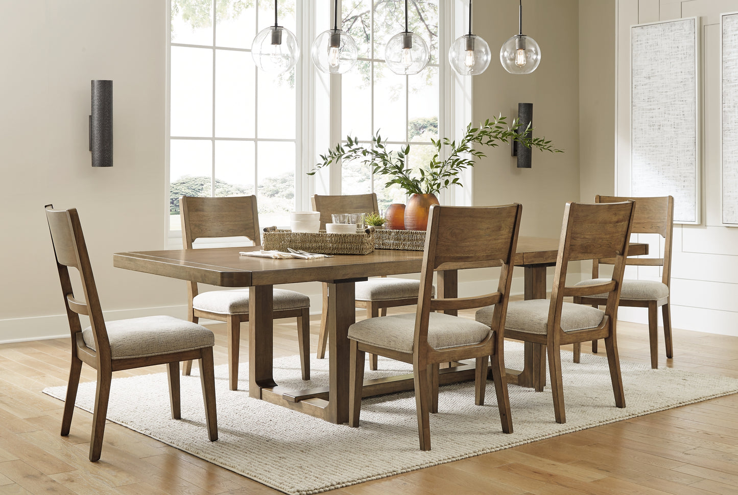Cabalynn Dining Table and 6 Chairs