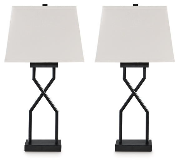 Brookthrone Metal Table Lamp (2/CN)