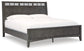 Montillan California King Panel Bed with Dresser